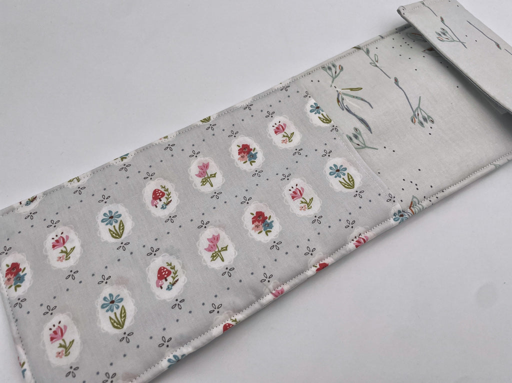 Travel Curling Iron Holder , Curling Iron Case, Flat Iron Holder, Flat Iron Case, Travel Flat Iron Sleeve - Dollhouse Floral