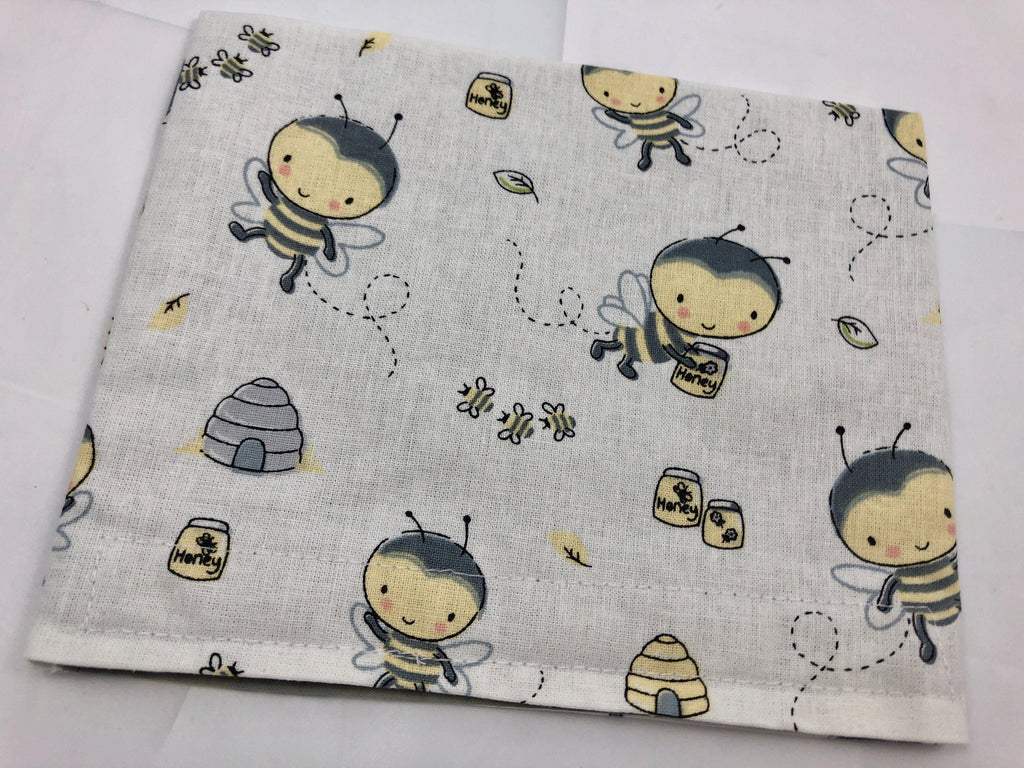 Honey Bee Snack Bag, Kid’s Snack Bag, Reusable Lunchbox - EcoHip Custom Designs