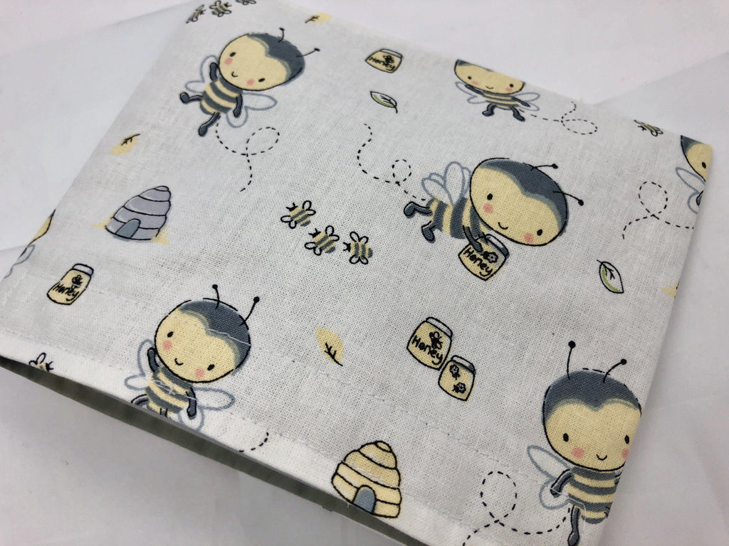 Honey Bee Snack Bag, Kid’s Snack Bag, Reusable Lunchbox - EcoHip Custom Designs