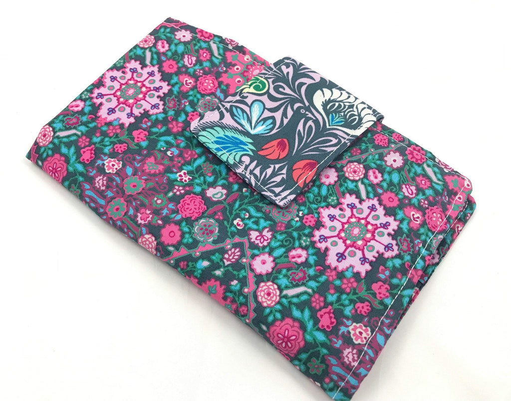 Violet Purple Sanitary Pad Pouch, Time of the Month, Tampon Wallet - EcoHip Custom Designs
