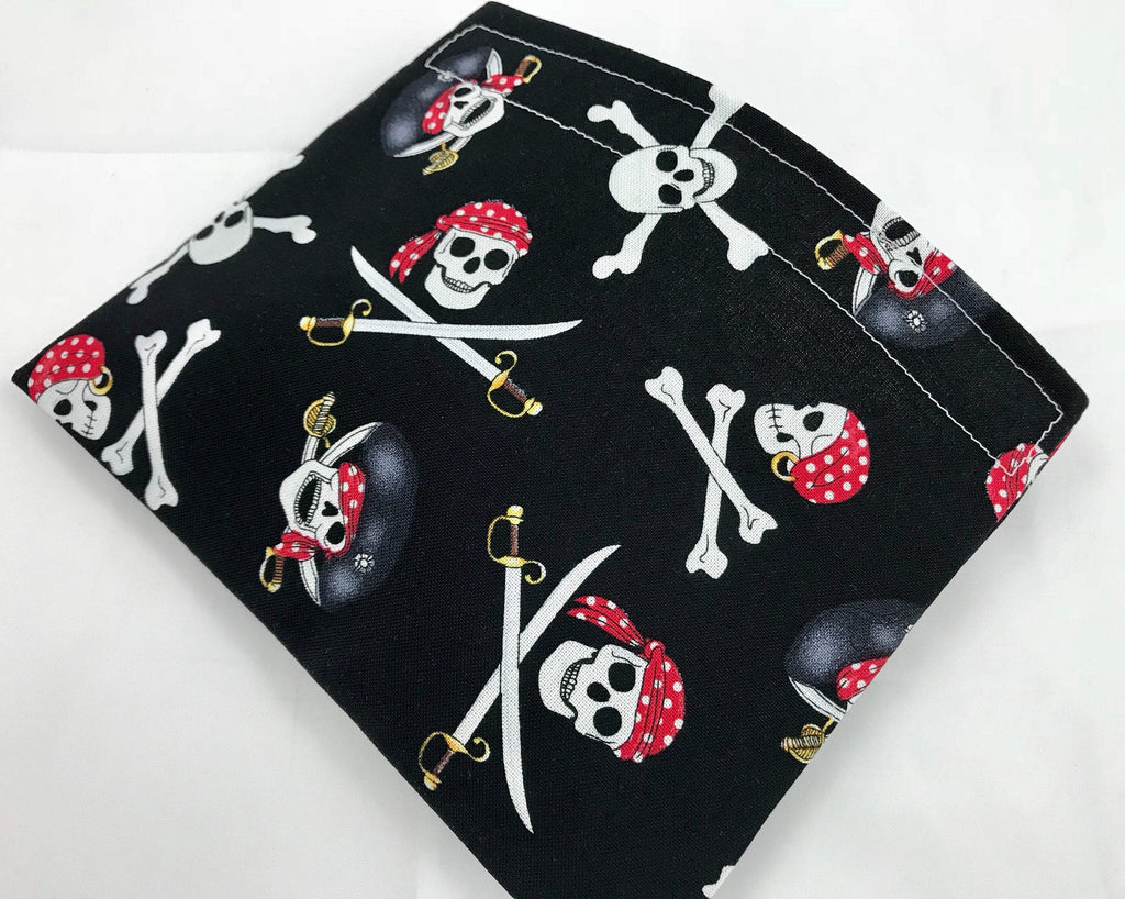 Pirate Snack Bag, Kid's Reusable Snack Baggie, School Lunch Supply - EcoHip Custom Designs