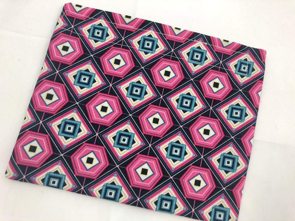 Reusable Snack Bag, Reusable Baggie, Pink Flower Snack Bag, Reusable Fabric Snack Bag - Out of Norm Pink - EcoHip Custom Designs