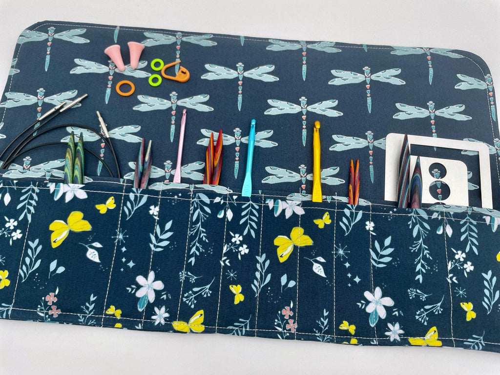 Knitting Needle Storage Roll- The Craft Cotton Co