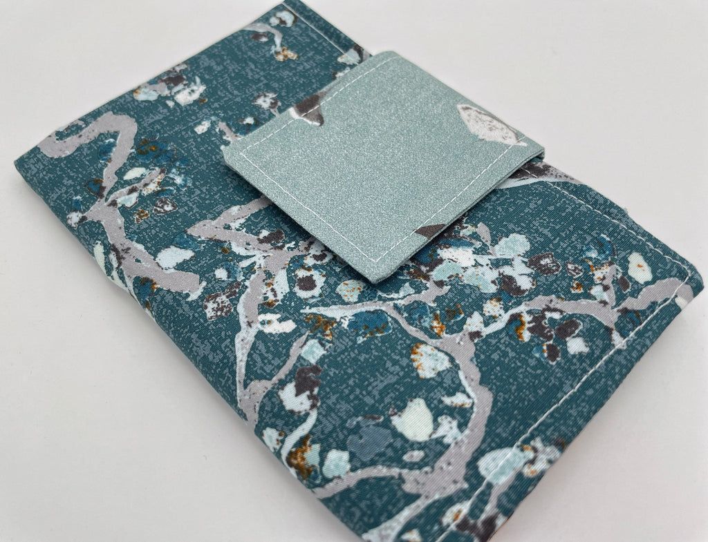 Privacy Pouch, Tampon Case, Sanitary Pad Case,  Pad Pouch, Tampon Bag, Tampon Holder, Tampon Wallet - Enchanted Leaves Floral