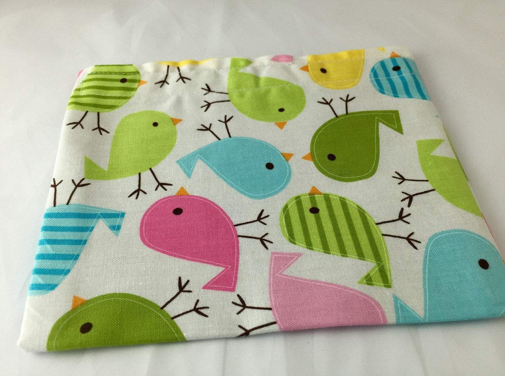 Bird Snack Bag, Eco-Friendly Snack Baggie for Girl's School Lunch - EcoHip Custom Designs