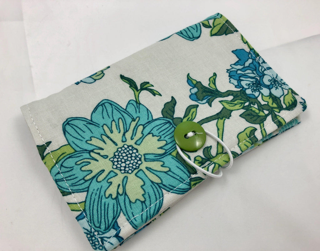 Tea Bag Holder, Tea Wallet, Business Card Case, Green Jade - EcoHip Custom Designs