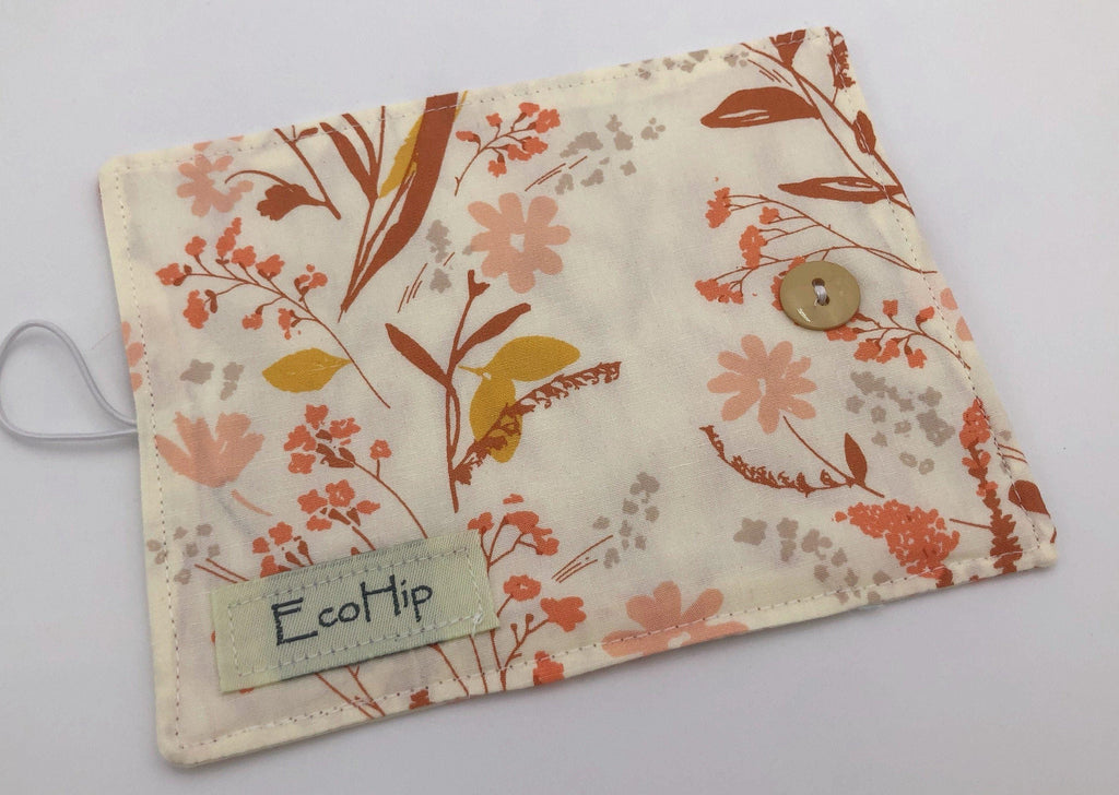 Tea Bag Holder, Travel Tea Case, Business Card Wallet, Tea Drinker Gift, Nature - EcoHip Custom Designs