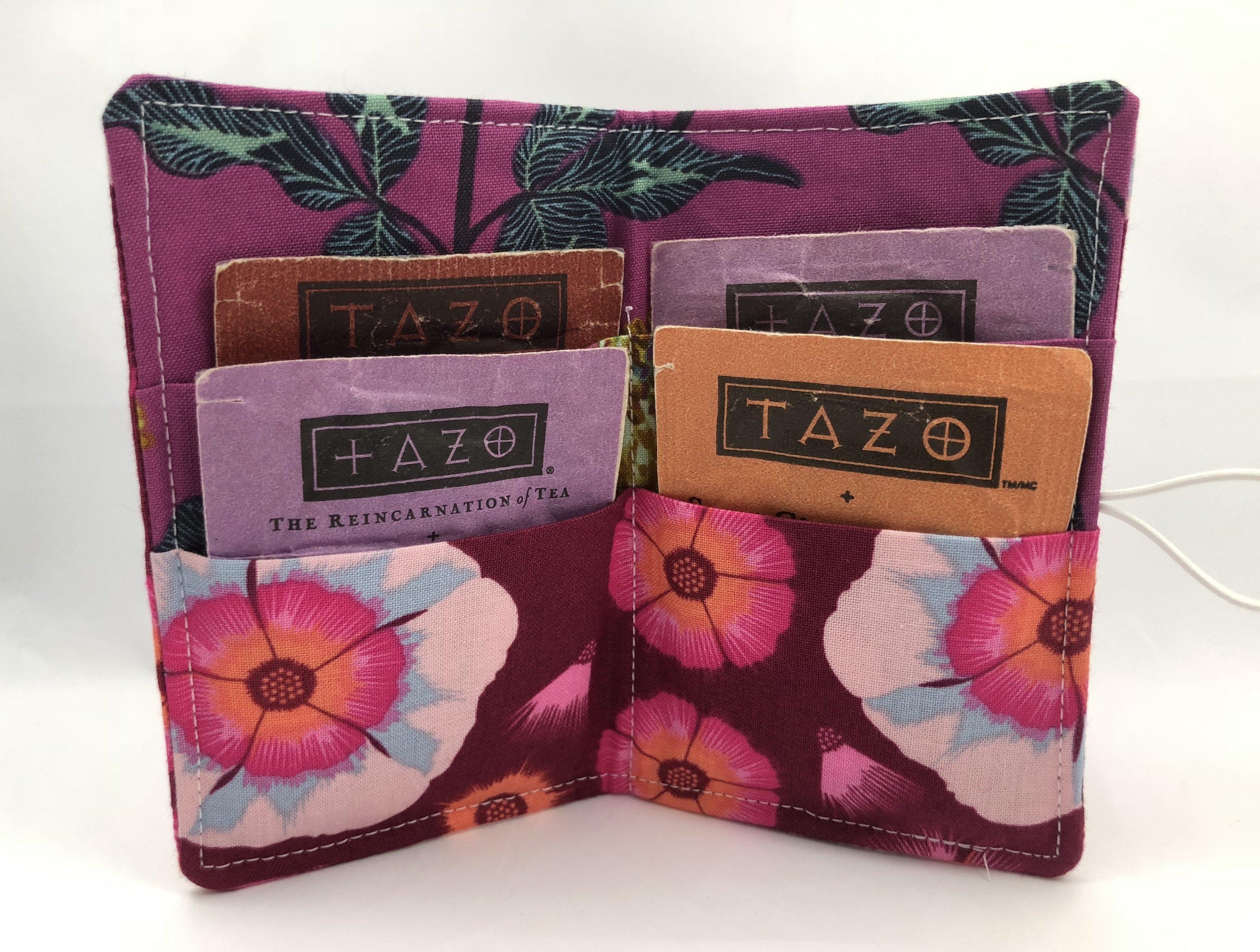 Crocheted Tea Travel Purse / Tea Purse / Tea Bag Holder / Tea | Etsy | Tea  bag holder, Bags, Travel purse